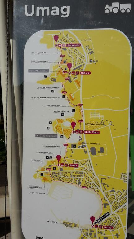 Susy Apartment Umag Bagian luar foto
